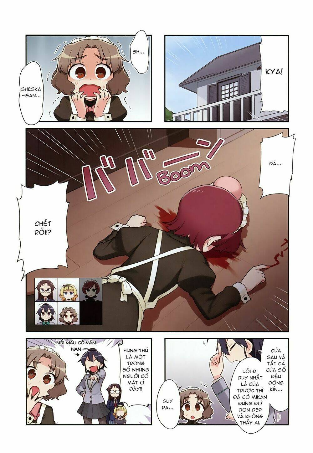 Majyo To Houki To Kurobuchi Megane Chapter 17 - Trang 2