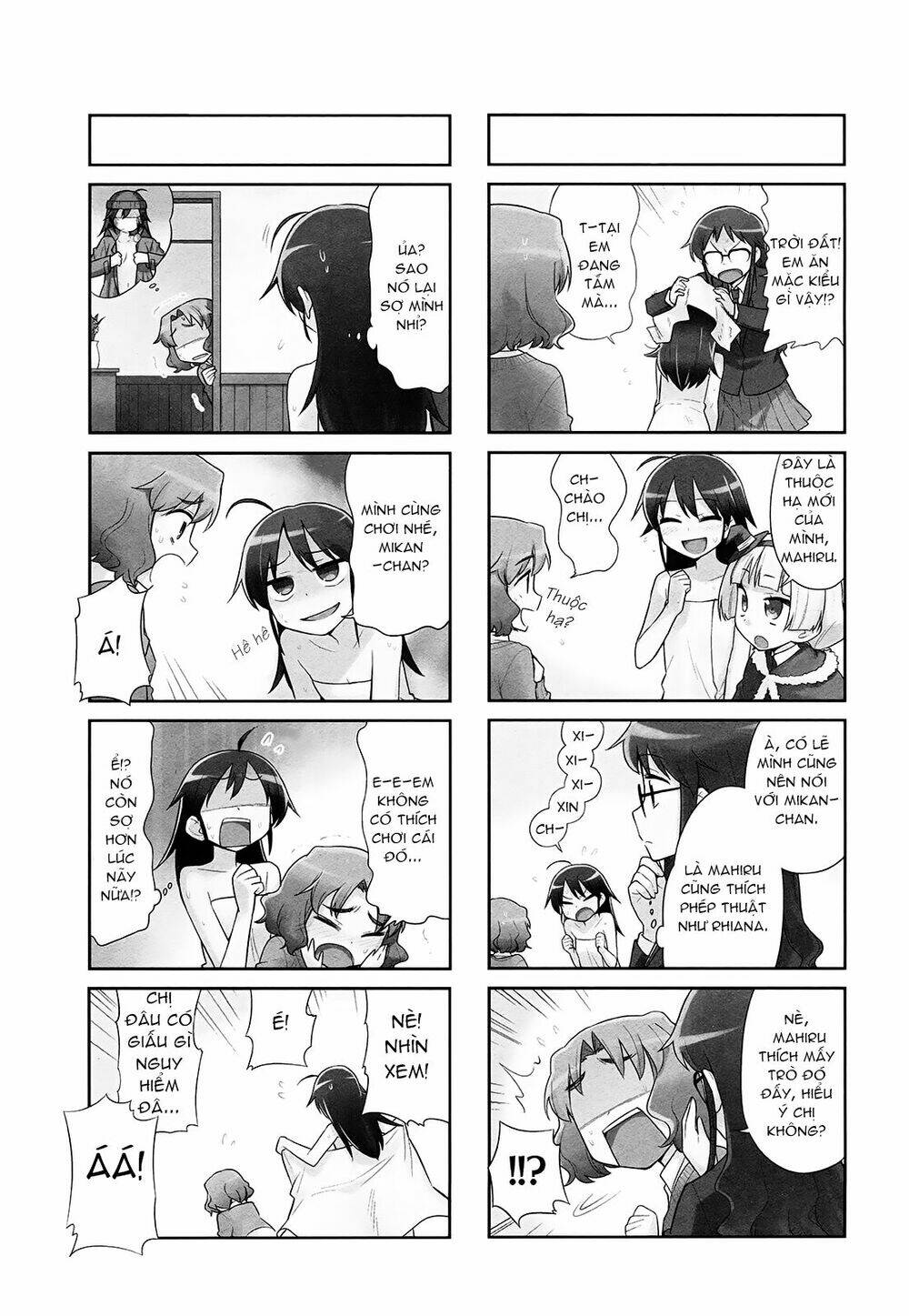 Majyo To Houki To Kurobuchi Megane Chapter 11 - Trang 2