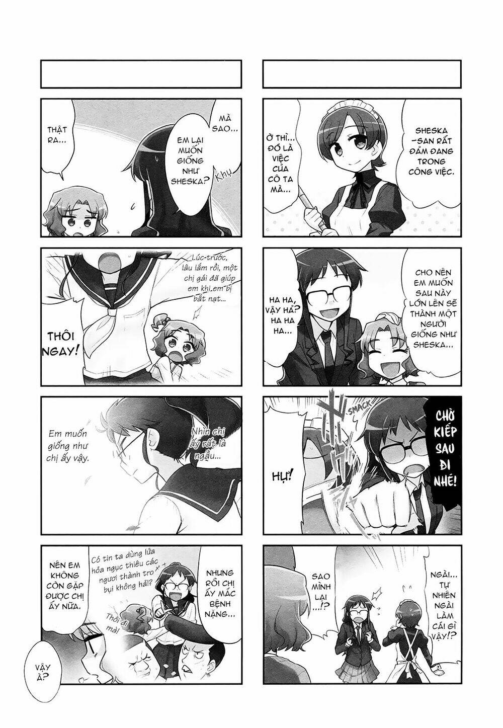 Majyo To Houki To Kurobuchi Megane Chapter 11 - Trang 2