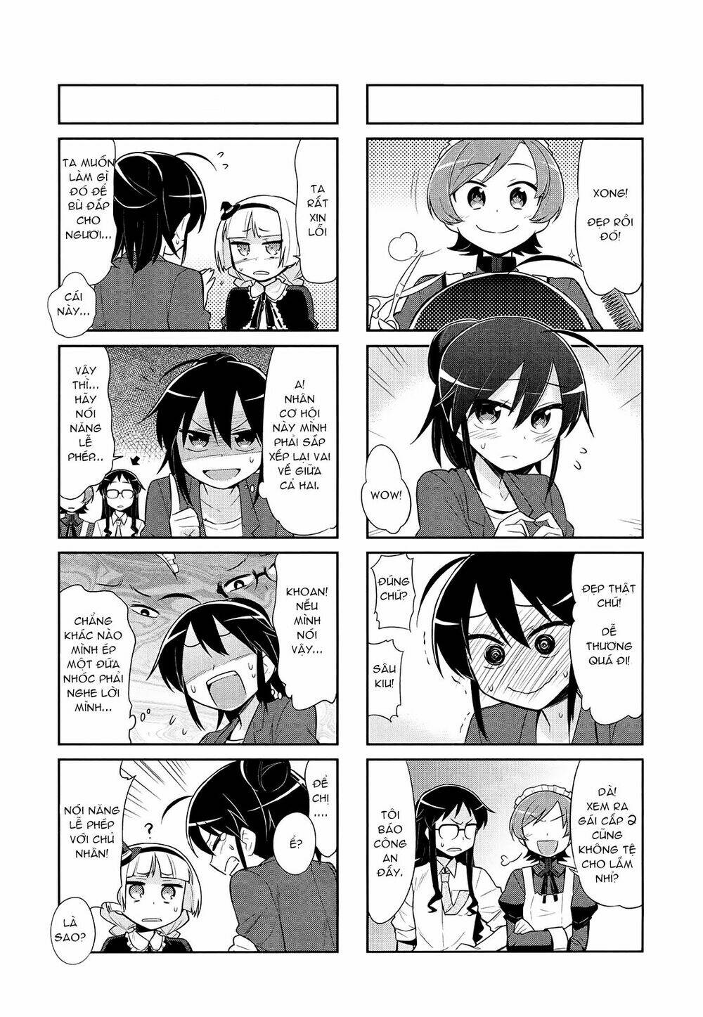 Majyo To Houki To Kurobuchi Megane Chapter 10 - Trang 2