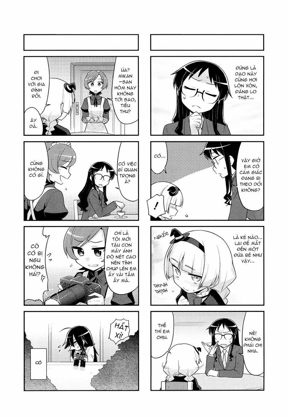 Majyo To Houki To Kurobuchi Megane Chapter 9 - Trang 2