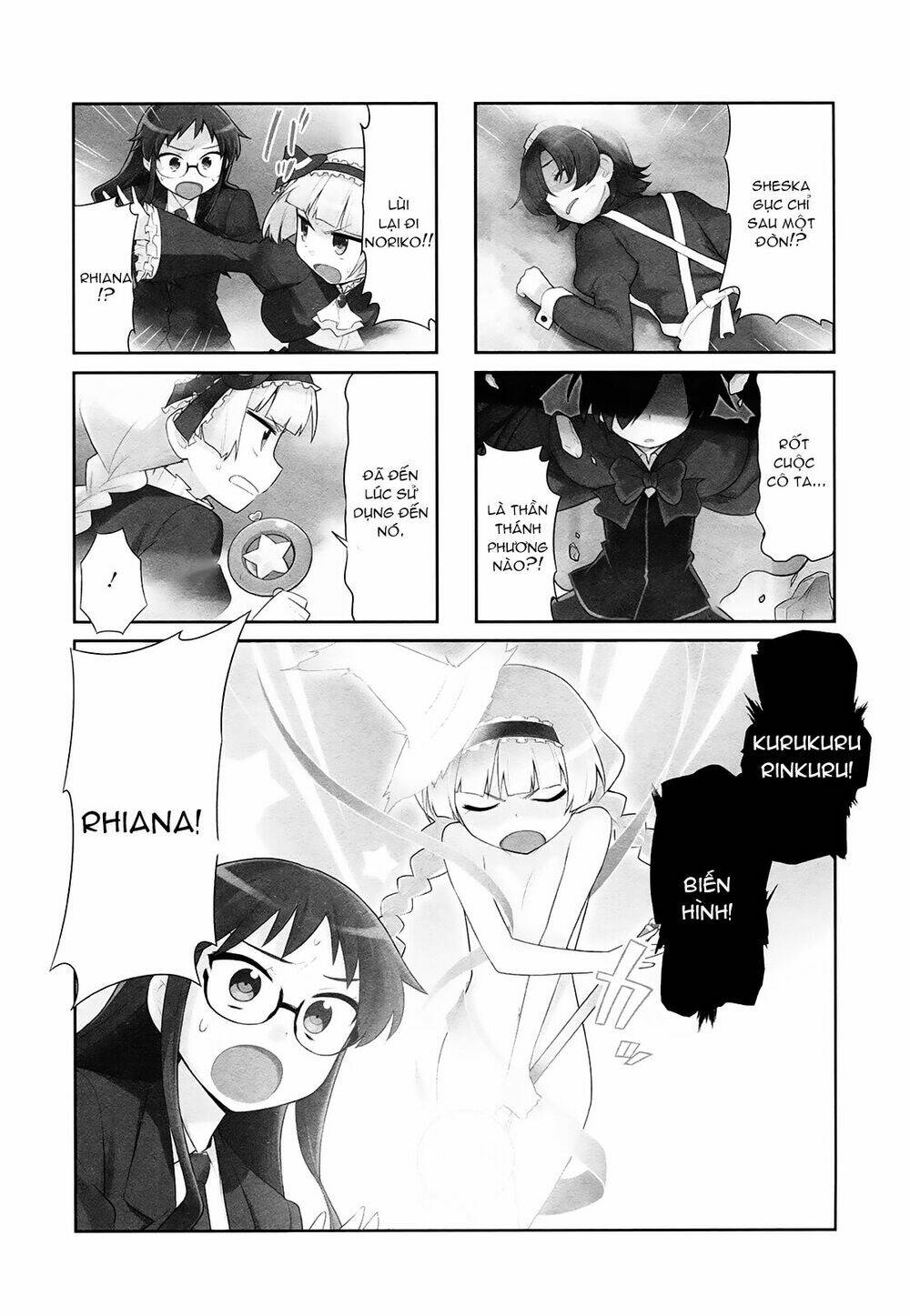 Majyo To Houki To Kurobuchi Megane Chapter 8 - Trang 2