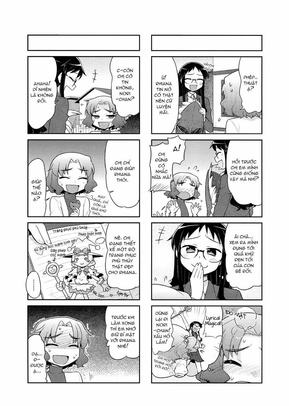 Majyo To Houki To Kurobuchi Megane Chapter 6 - Trang 2