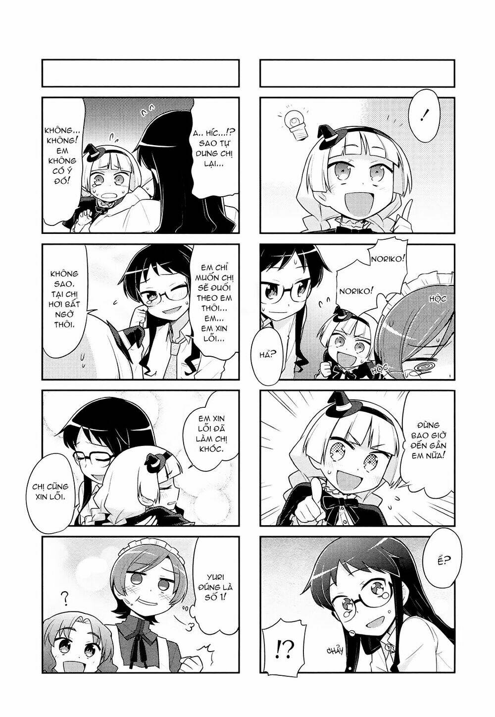 Majyo To Houki To Kurobuchi Megane Chapter 6 - Trang 2