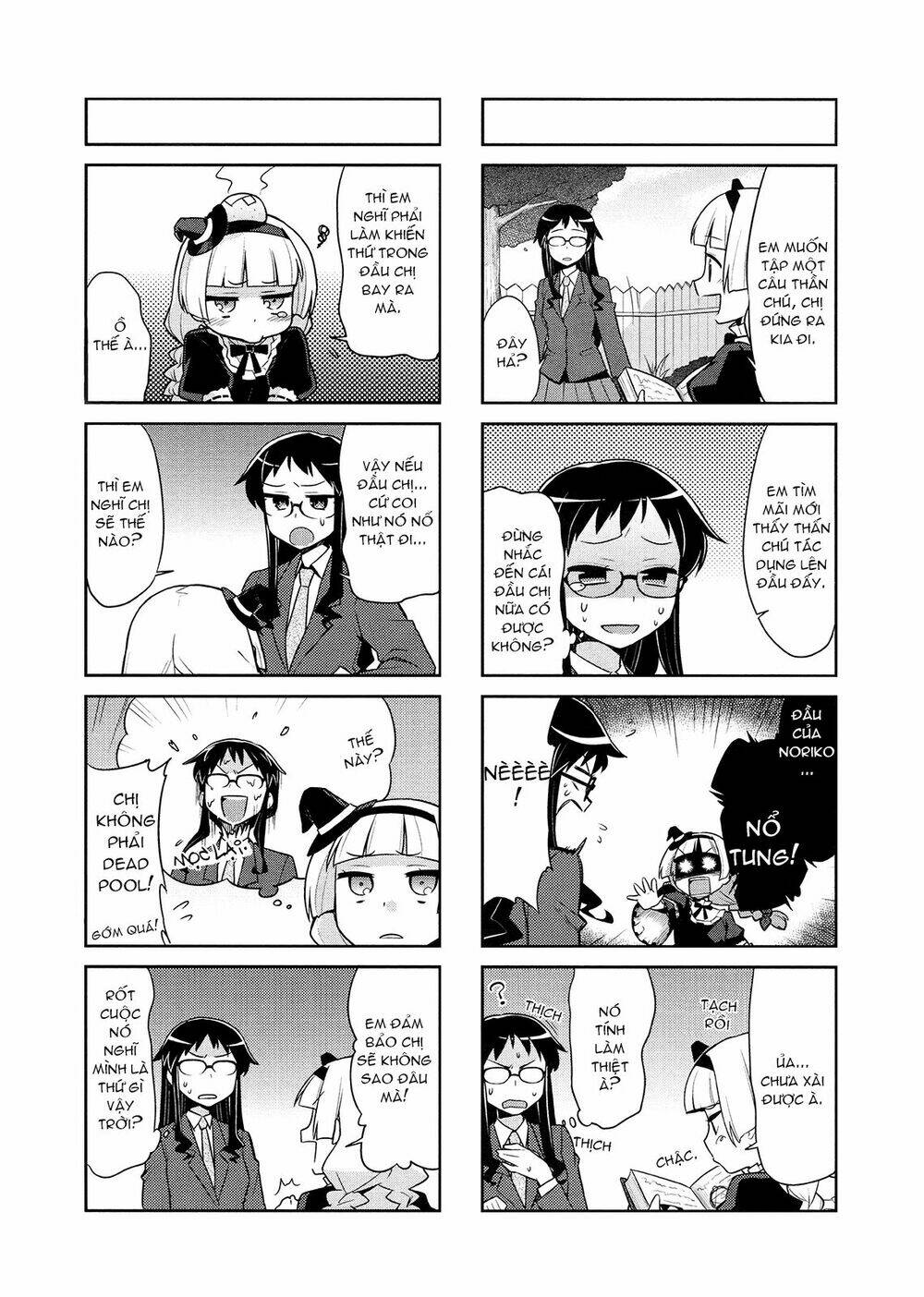 Majyo To Houki To Kurobuchi Megane Chapter 2 - Trang 2