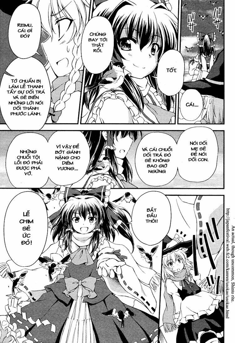 Touhou – Sangetsusei: Strange And Bright Nature Deity Chapter 6 - Trang 2