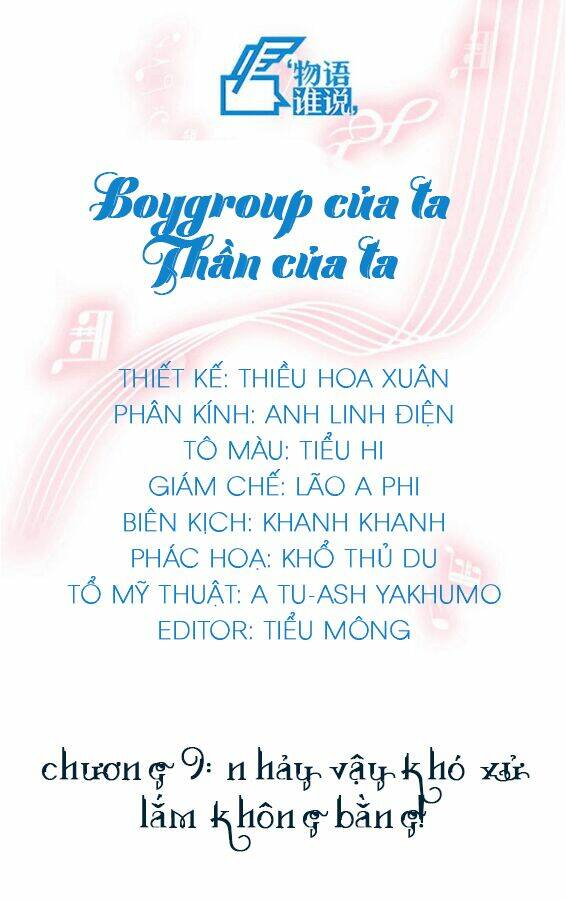 Boygroup Của Ta, Thần Của Ta Chapter 11 - Trang 2