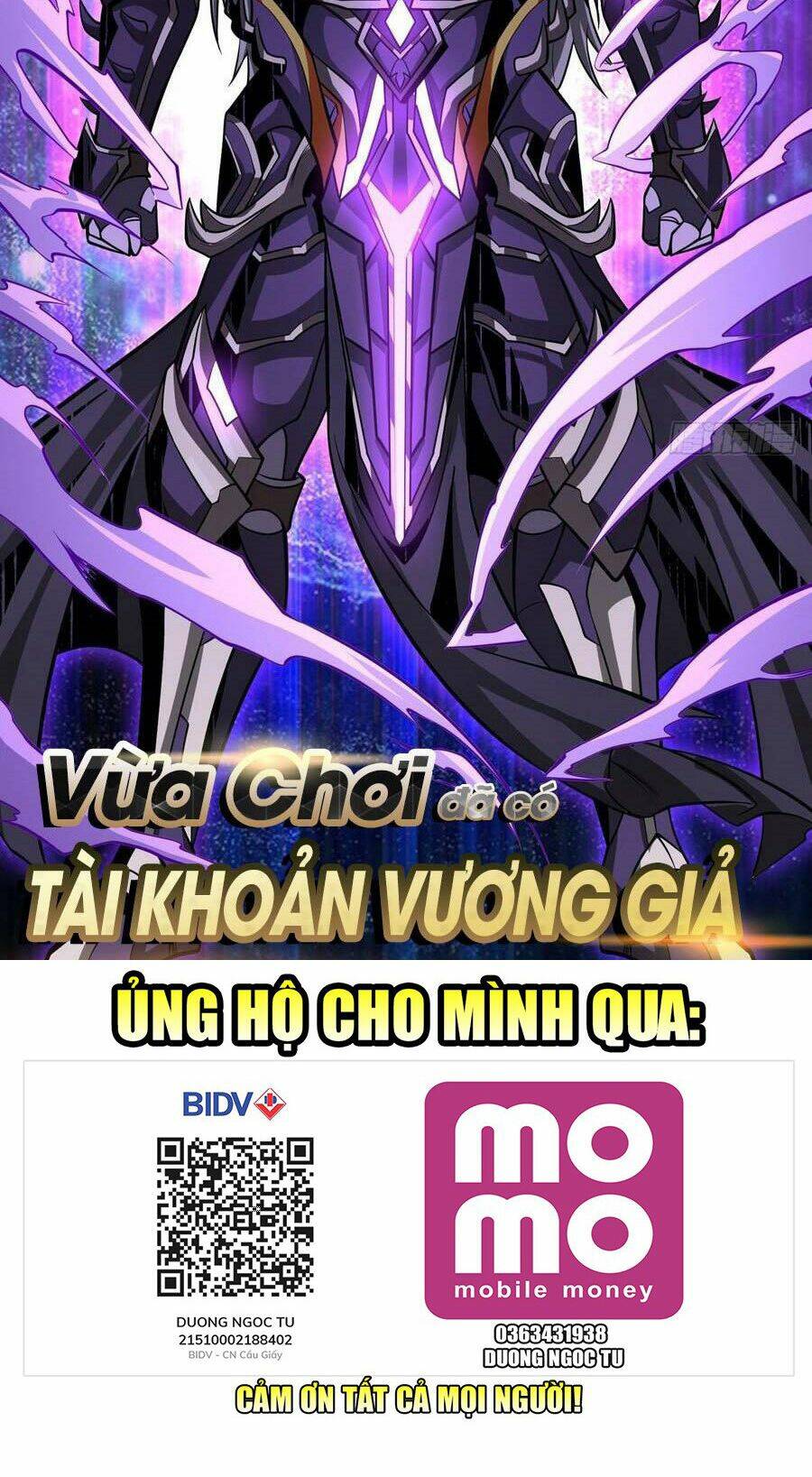 Vừa Chơi Đã Có Tài Khoản Vương Giả Chapter 126 - Trang 2