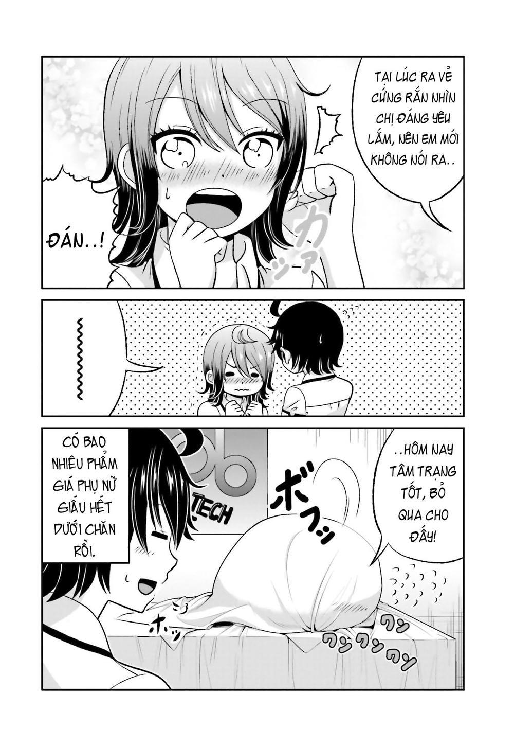 Boku No Kanojo Ga Majime Sugiru Shojo Bitch Na Ken Chapter 43.1 - Trang 2