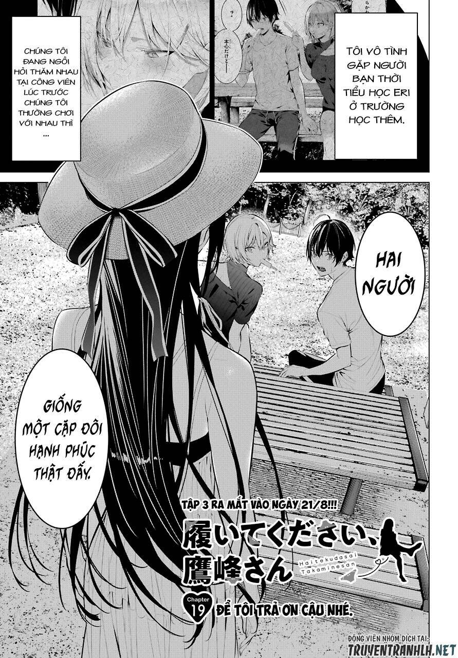 Haite Kudasai, Takamine San Chapter 19 - Trang 2