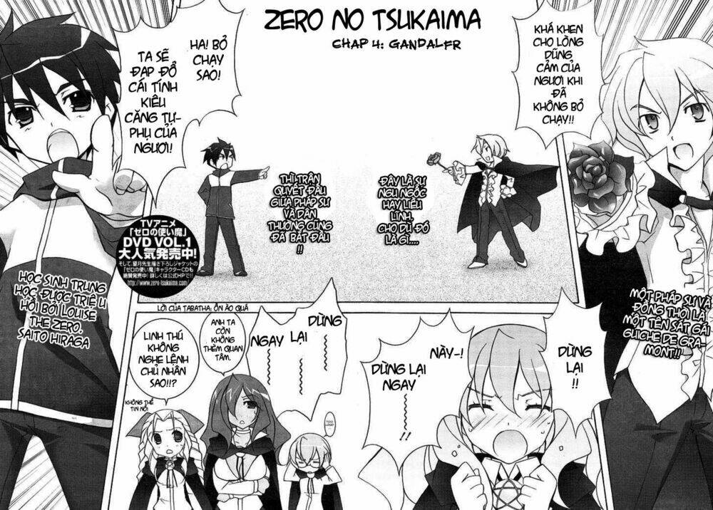 Zero No Tsukaima! Chapter 4 - Trang 2