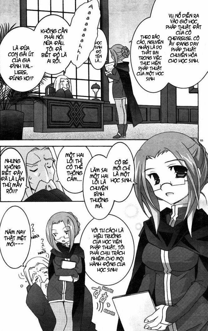 Zero No Tsukaima! Chapter 3 - Trang 2