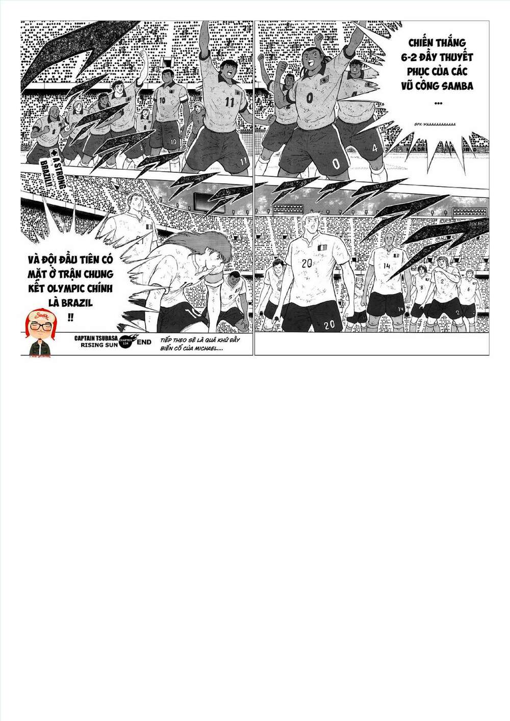 Captain Tsubasa: Rising Sun Chapter 124 - Trang 2