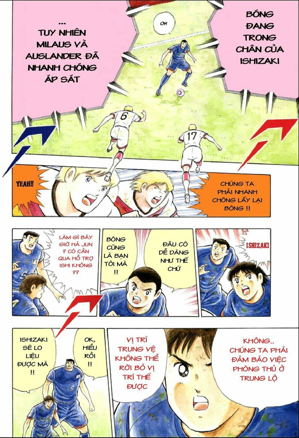 Captain Tsubasa: Rising Sun Chapter 115 - Trang 2