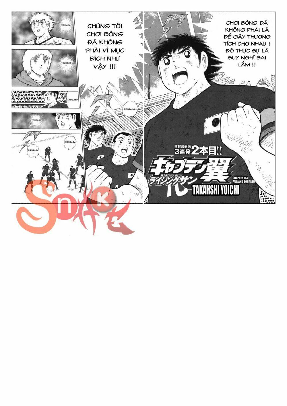 Captain Tsubasa: Rising Sun Chapter 113 - Trang 2