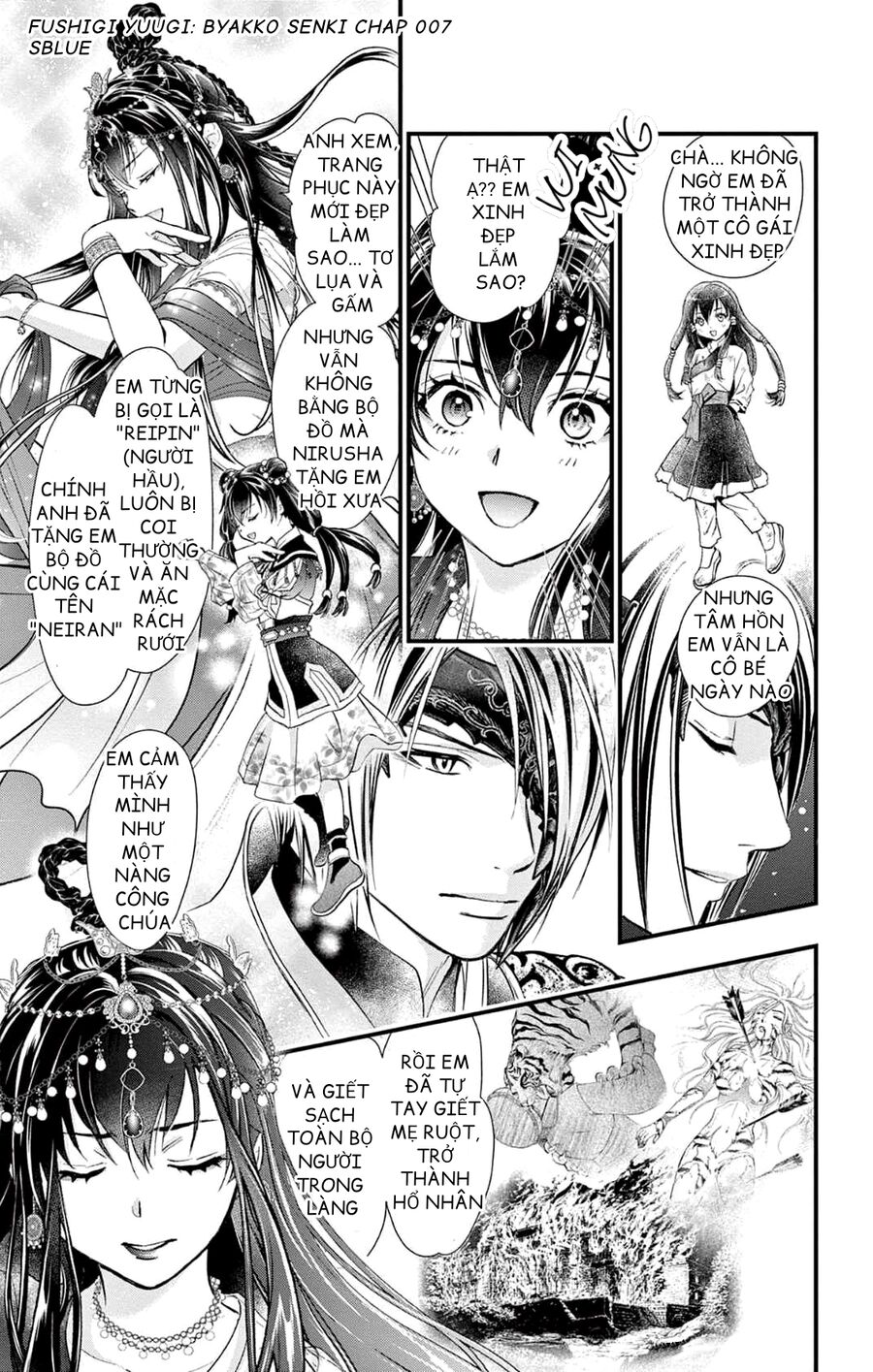 Fushigi Yuugi: Byakko Senki – Trò Chơi Kỳ Bí: Truyền Thuyết Bạch Hổ Chapter 7 - Trang 2