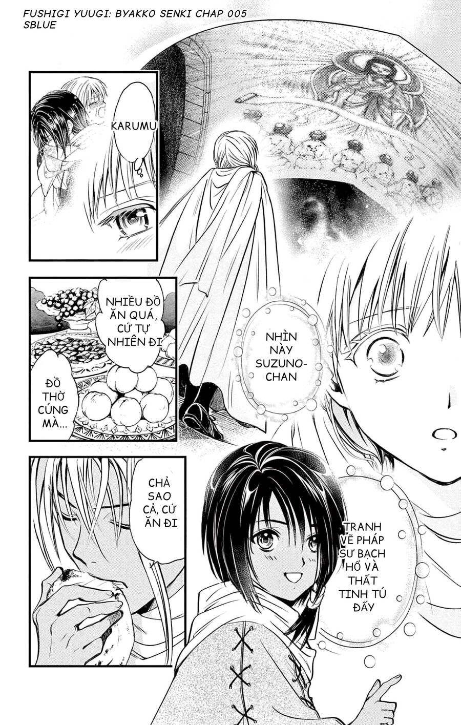 Fushigi Yuugi: Byakko Senki – Trò Chơi Kỳ Bí: Truyền Thuyết Bạch Hổ Chapter 5 - Trang 2