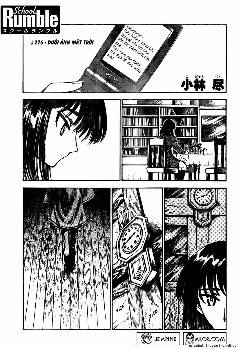 School Rumble Chapter 276 - Trang 2