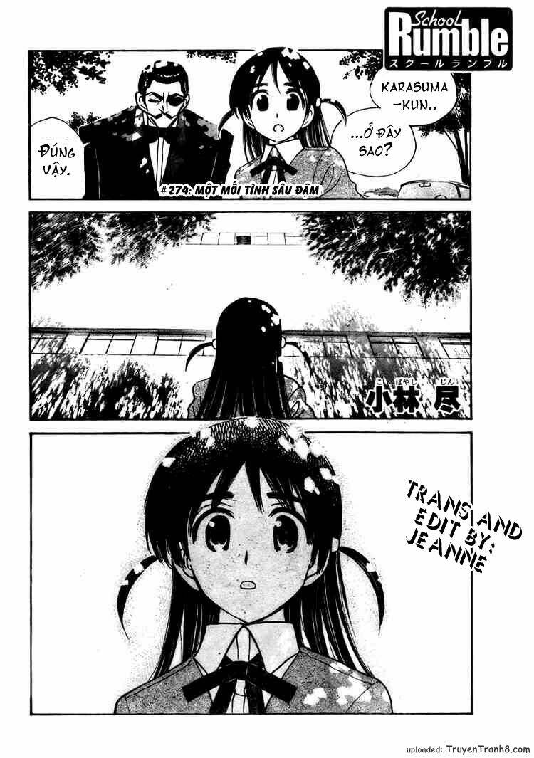 School Rumble Chapter 274 - Trang 2