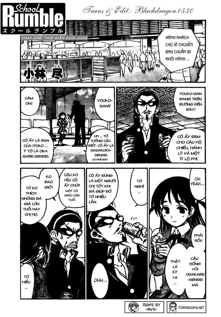 School Rumble Chapter 268 - Trang 2