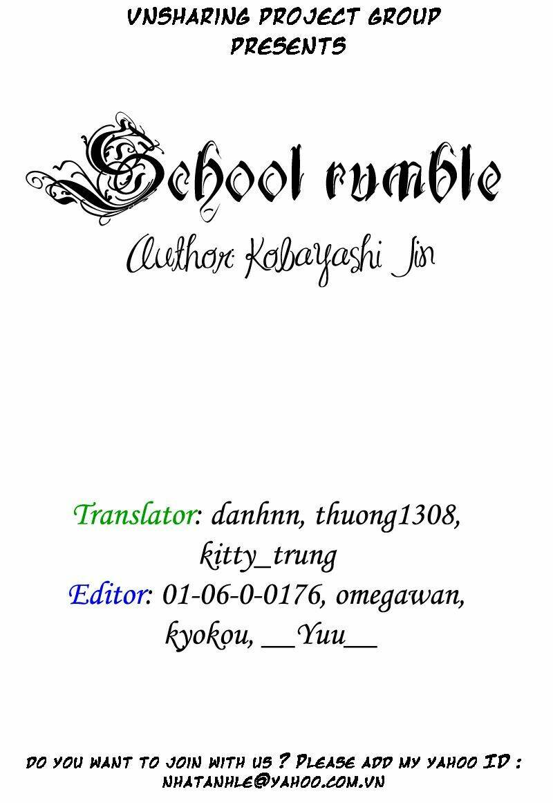 School Rumble Chapter 41 - Trang 2