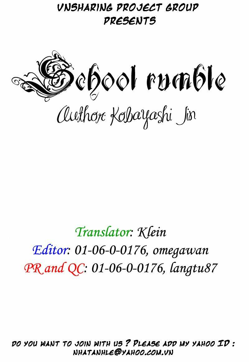 School Rumble Chapter 7 - Trang 2