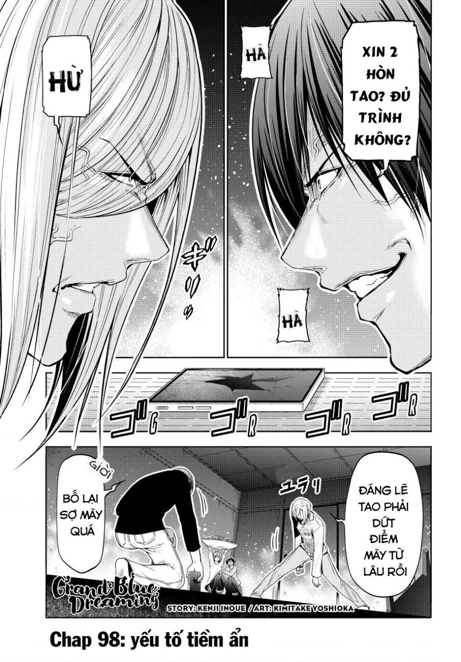 Grand Blue – Cô Gái Thích Lặn Chapter 98 - Trang 2