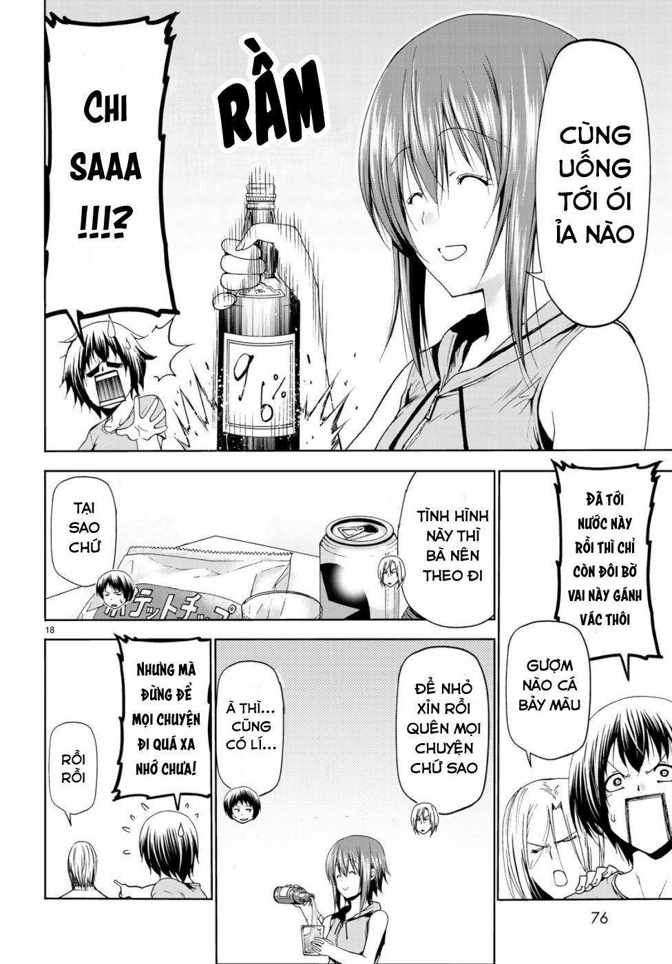 Grand Blue – Cô Gái Thích Lặn Chapter 57 - Trang 2