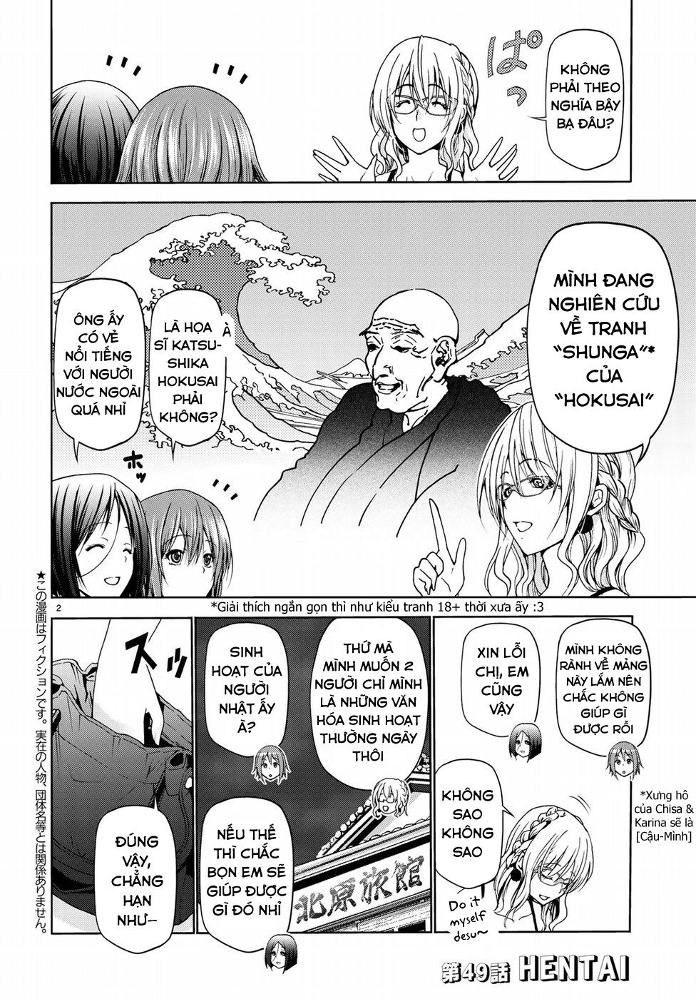 Grand Blue – Cô Gái Thích Lặn Chapter 49 - Trang 2