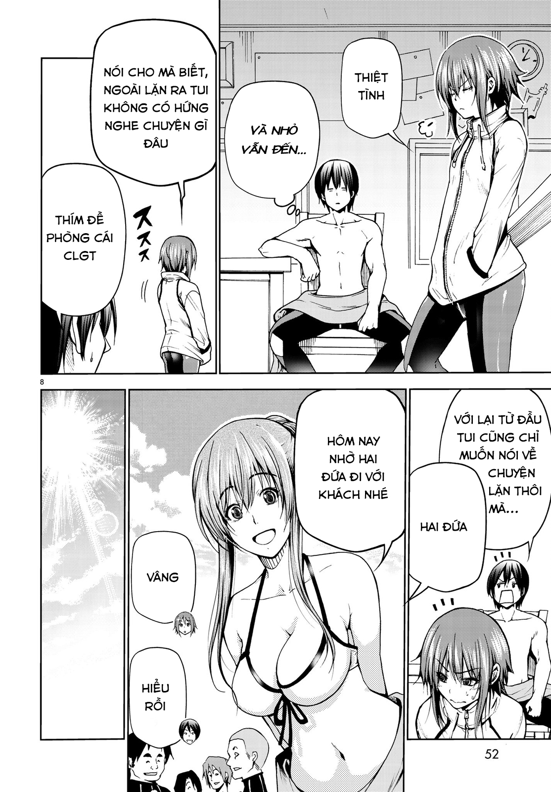 Grand Blue – Cô Gái Thích Lặn Chapter 45 - Trang 2