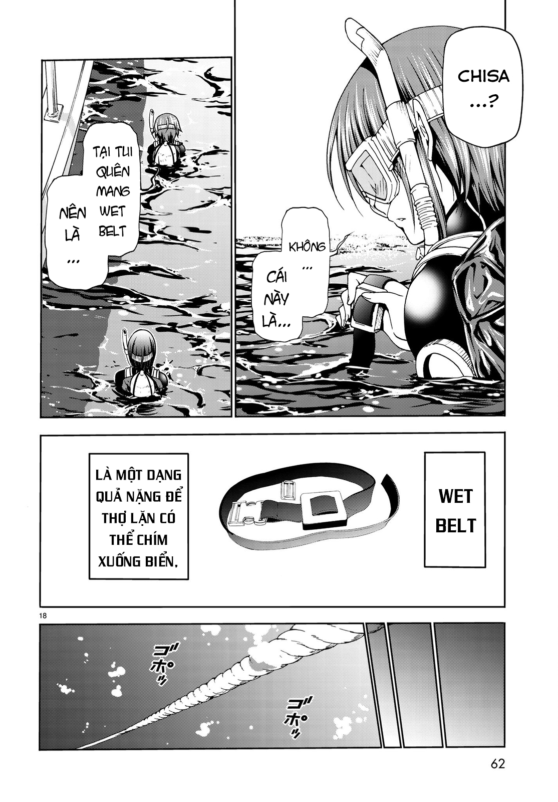 Grand Blue – Cô Gái Thích Lặn Chapter 45 - Trang 2