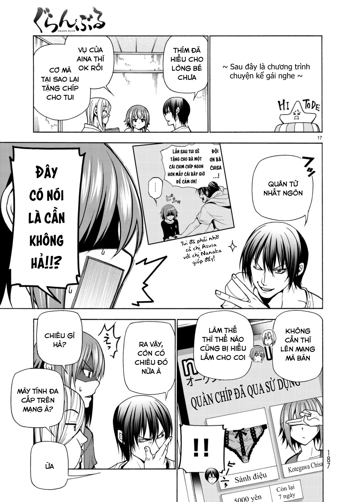 Grand Blue – Cô Gái Thích Lặn Chapter 39 - Trang 2