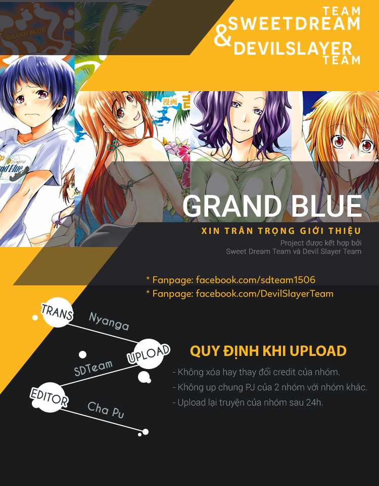 Grand Blue – Cô Gái Thích Lặn Chapter 37 - Trang 2