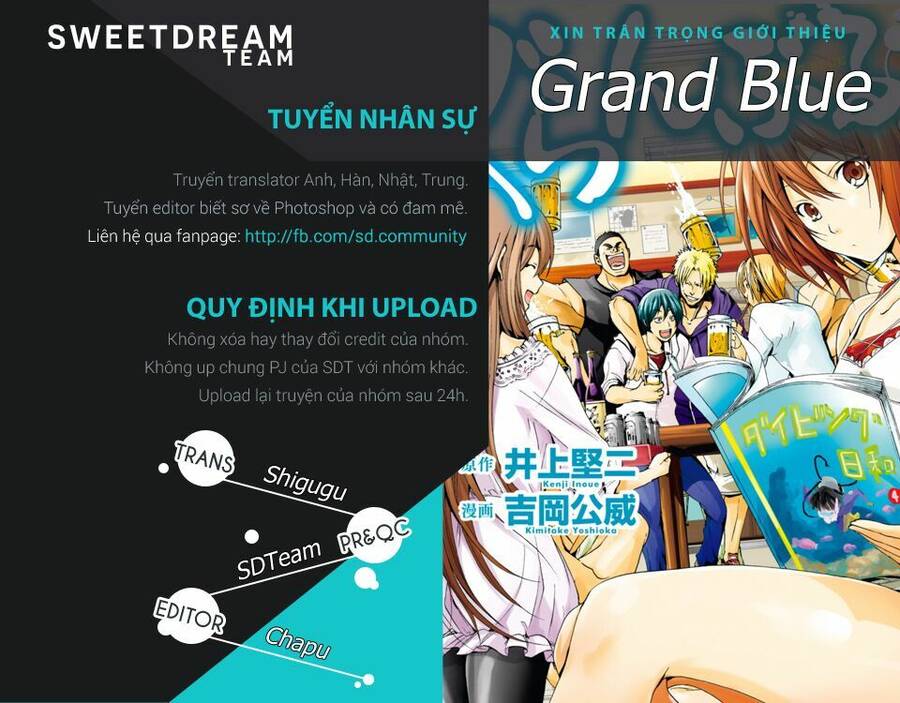 Grand Blue – Cô Gái Thích Lặn Chapter 2 - Trang 2