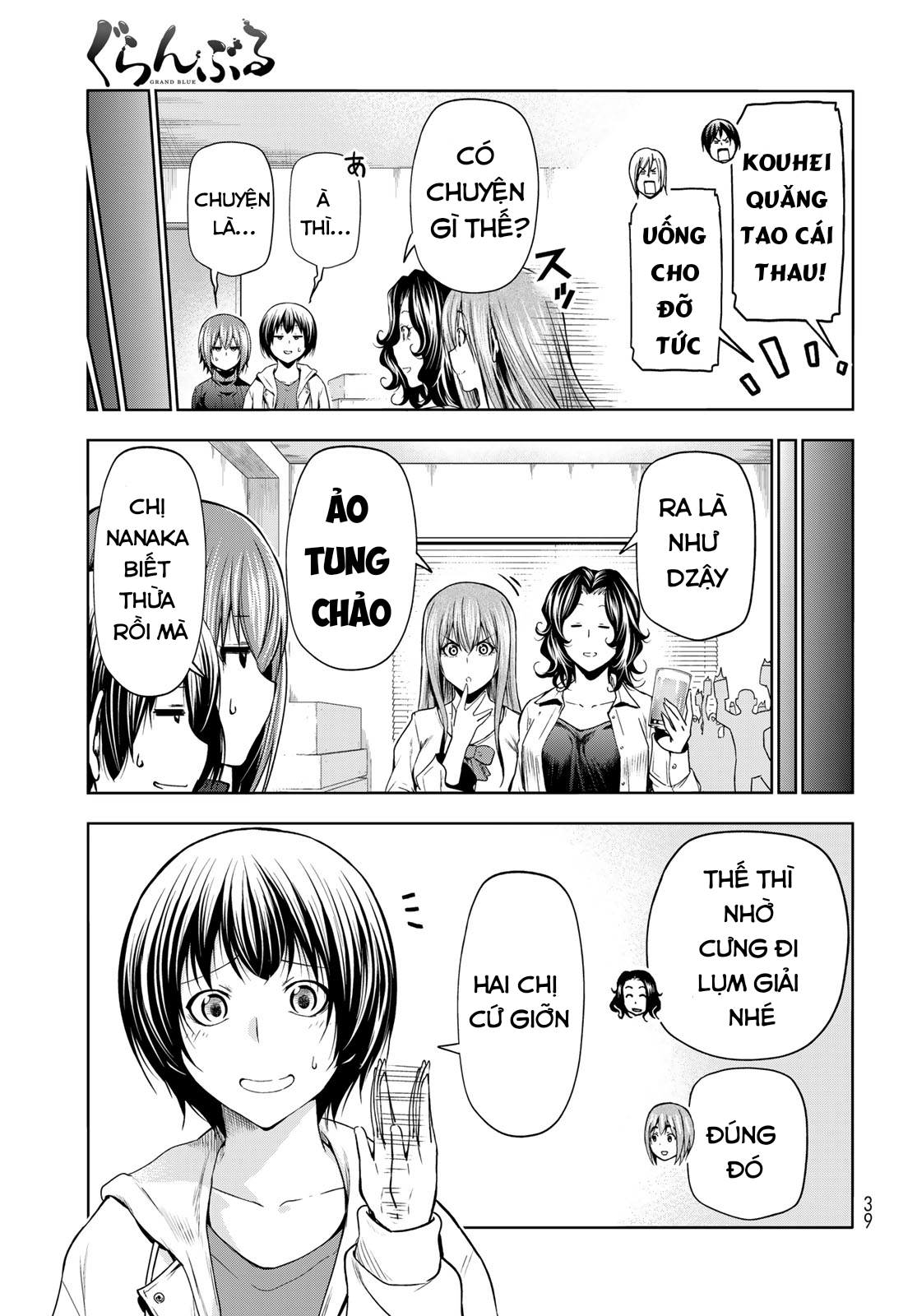 Grand Blue Chapter 93 - Trang 2