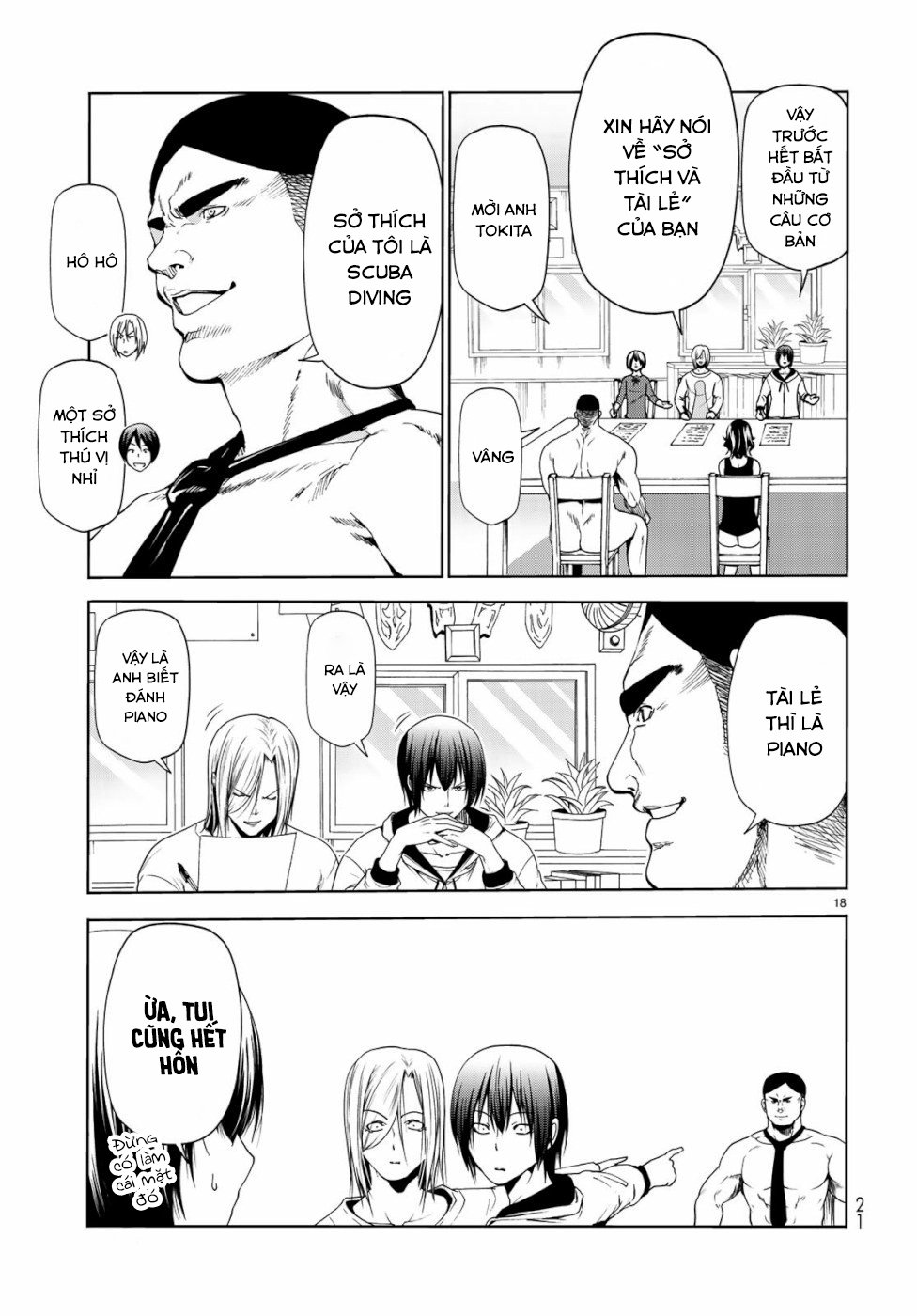 Grand Blue Chapter 58 - Trang 2