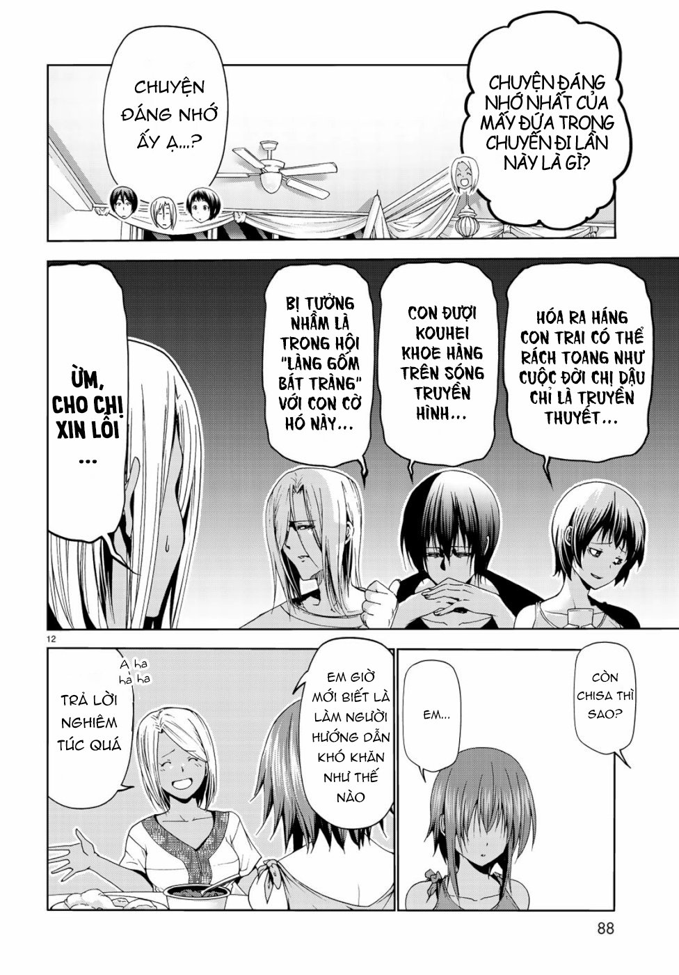 Grand Blue Chapter 56 - Trang 2