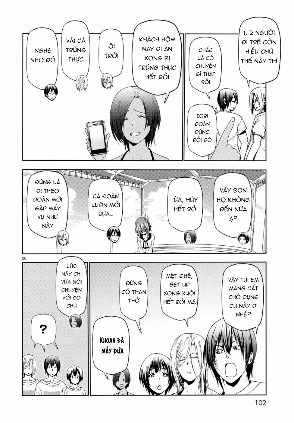 Grand Blue Chapter 56 - Trang 2