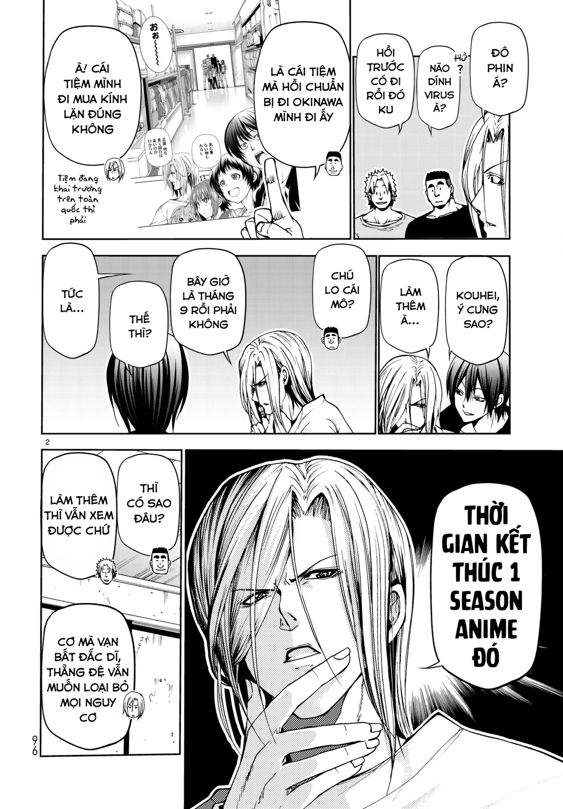 Grand Blue Chapter 46 - Trang 2