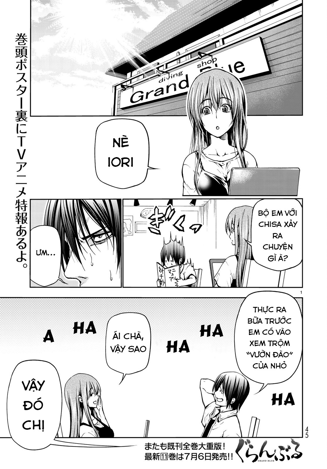 Grand Blue Chapter 45 - Trang 2