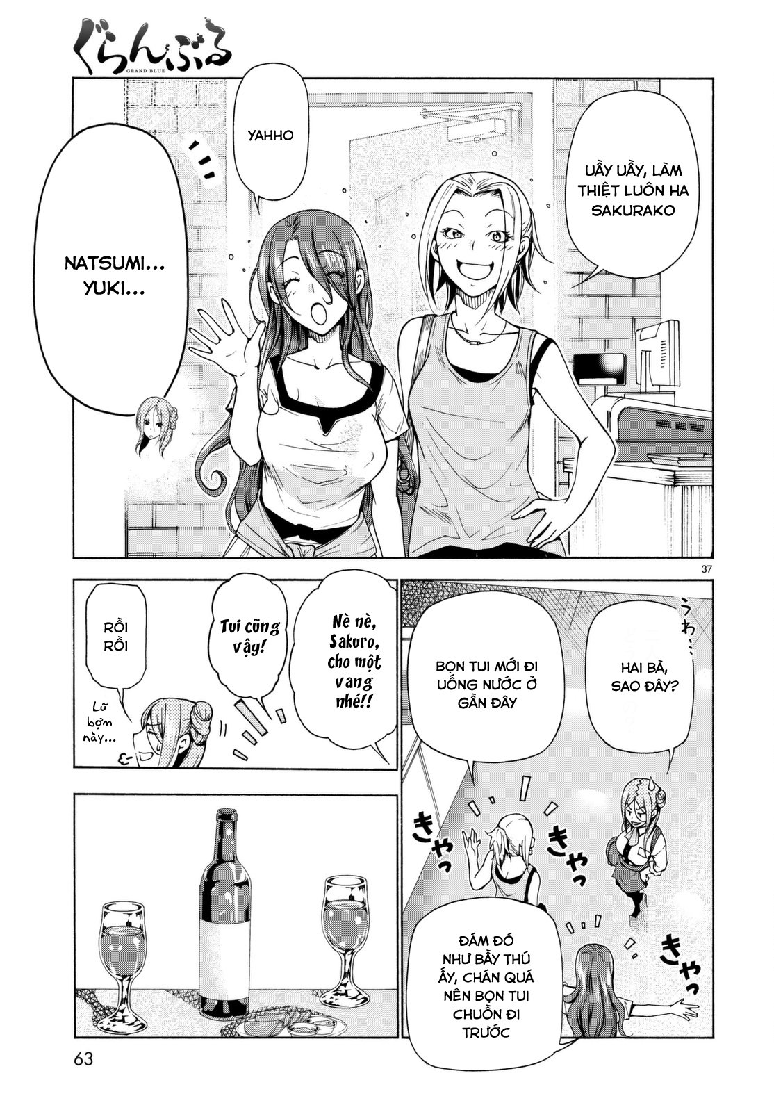 Grand Blue Chapter 37 - Trang 2