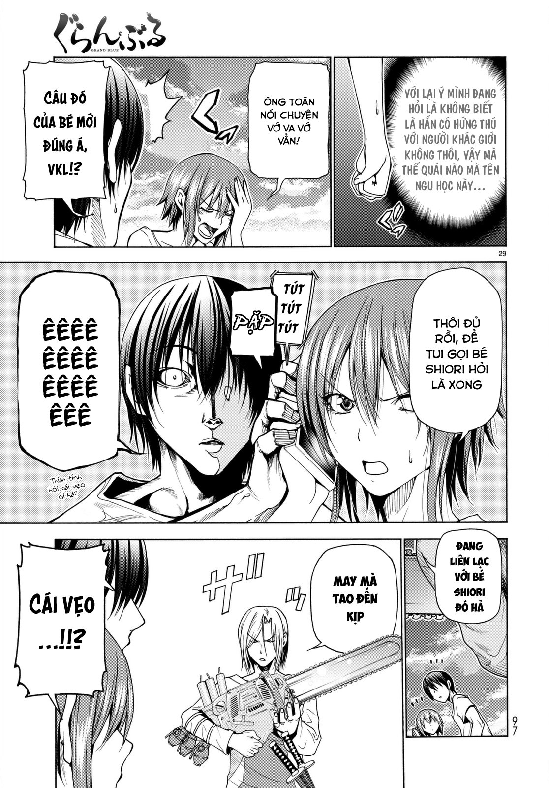 Grand Blue Chapter 36 - Trang 2