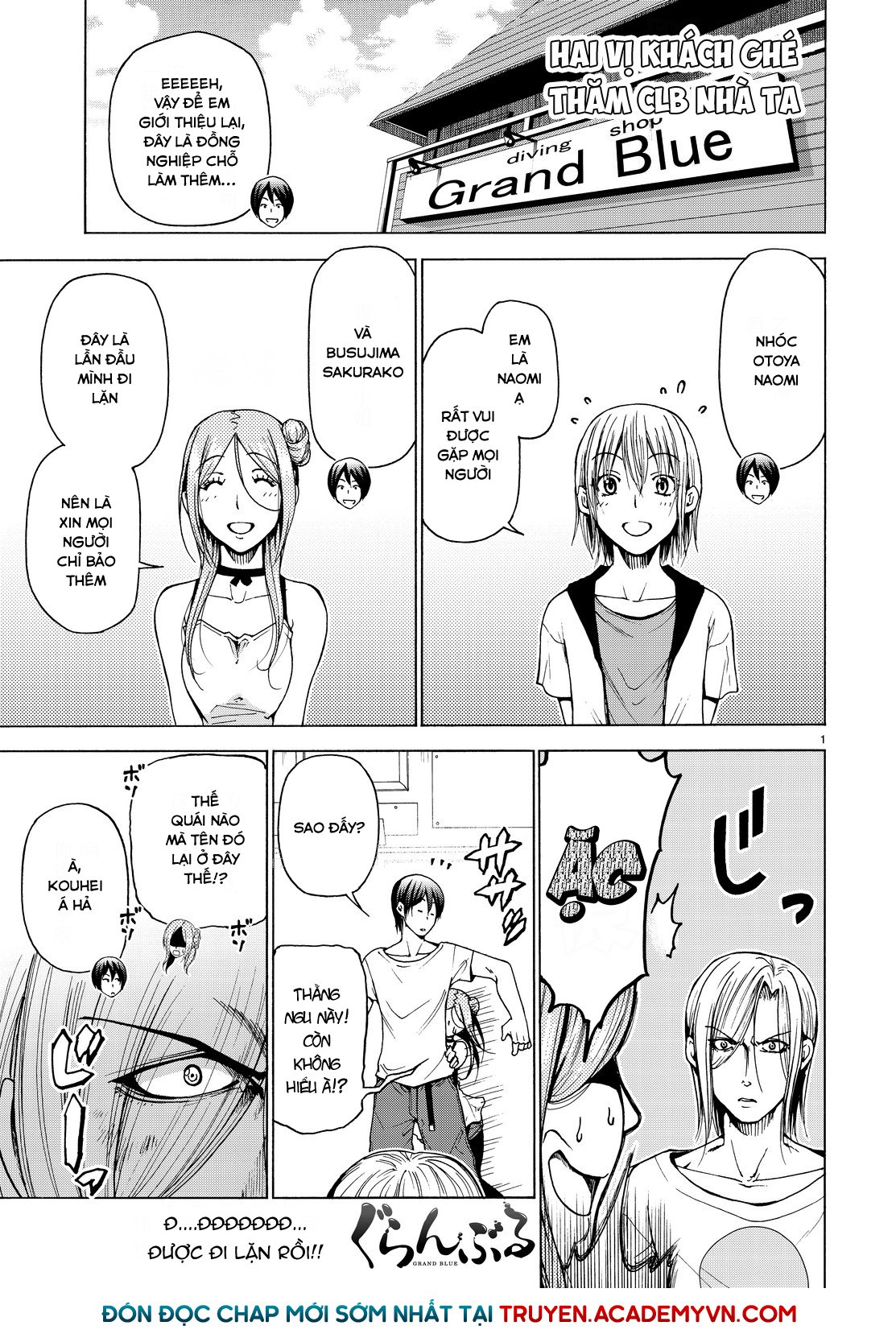 Grand Blue Chapter 35 - Trang 2