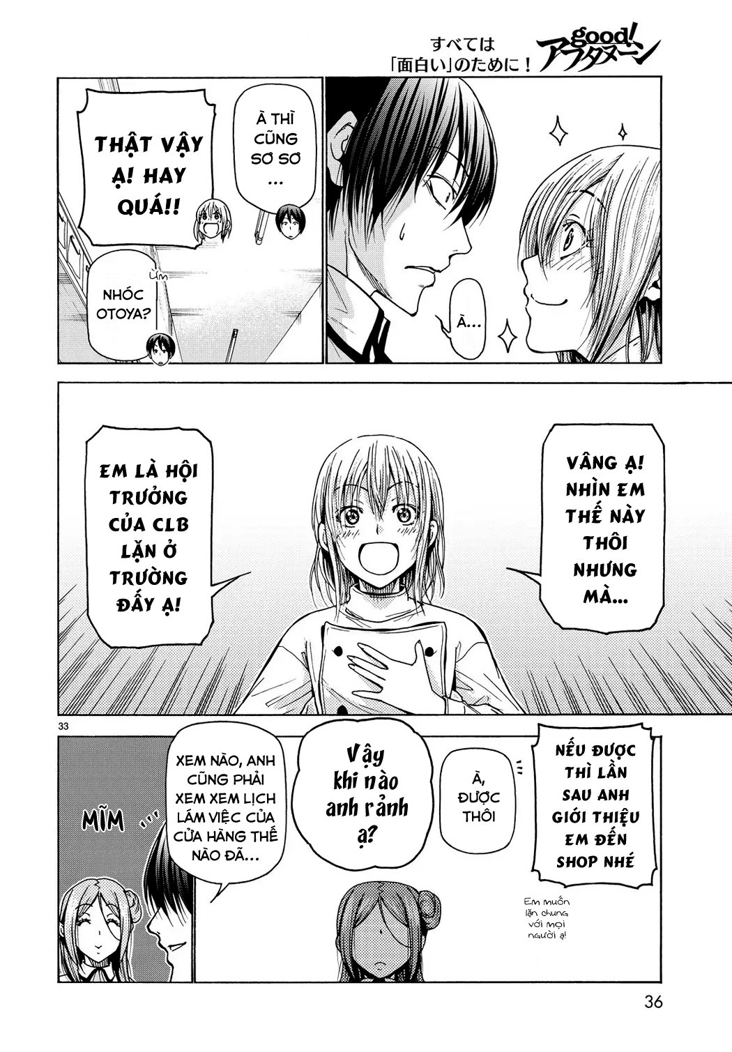 Grand Blue Chapter 34 - Trang 2