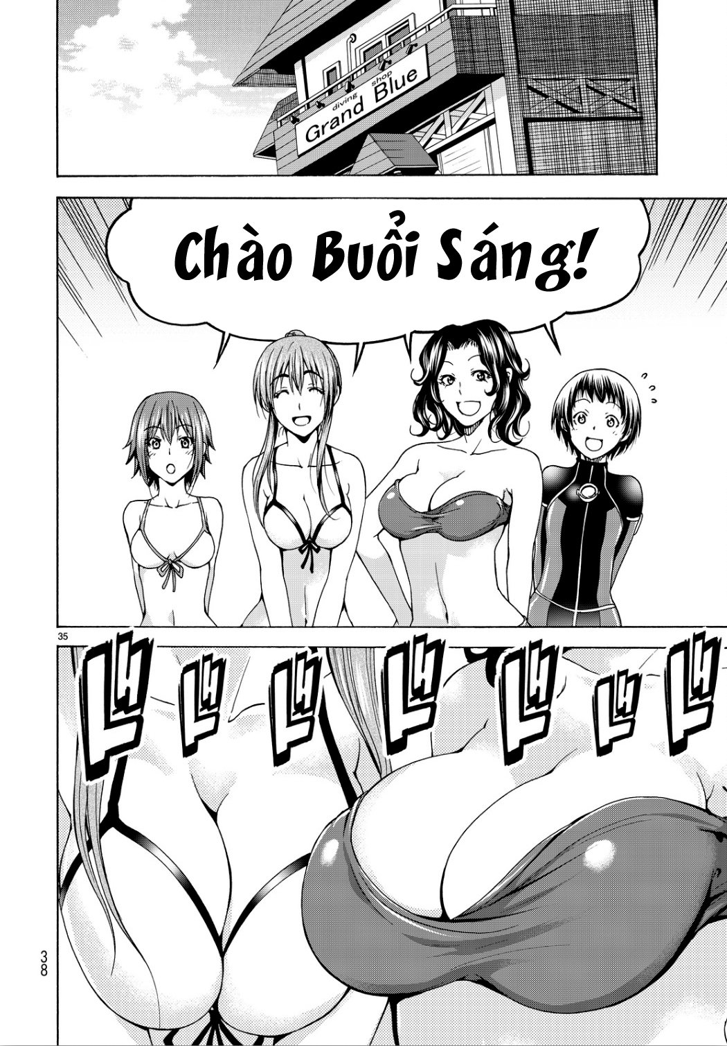 Grand Blue Chapter 34 - Trang 2