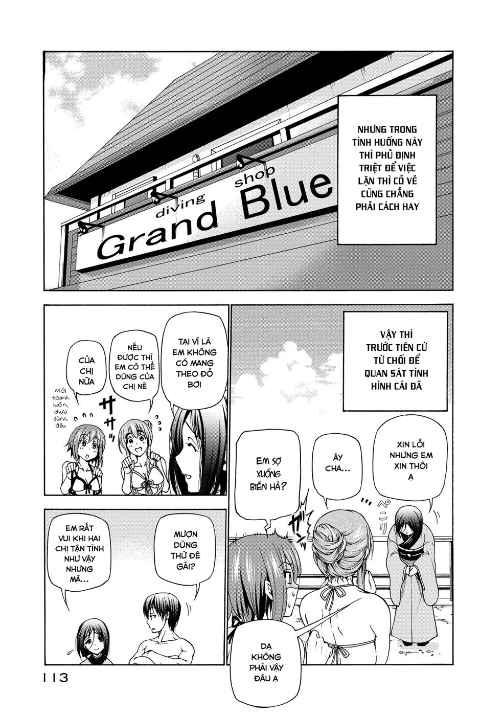 Grand Blue Chapter 28 - Trang 2