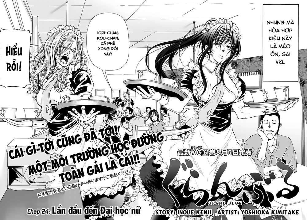 Grand Blue Chapter 24 - Trang 2