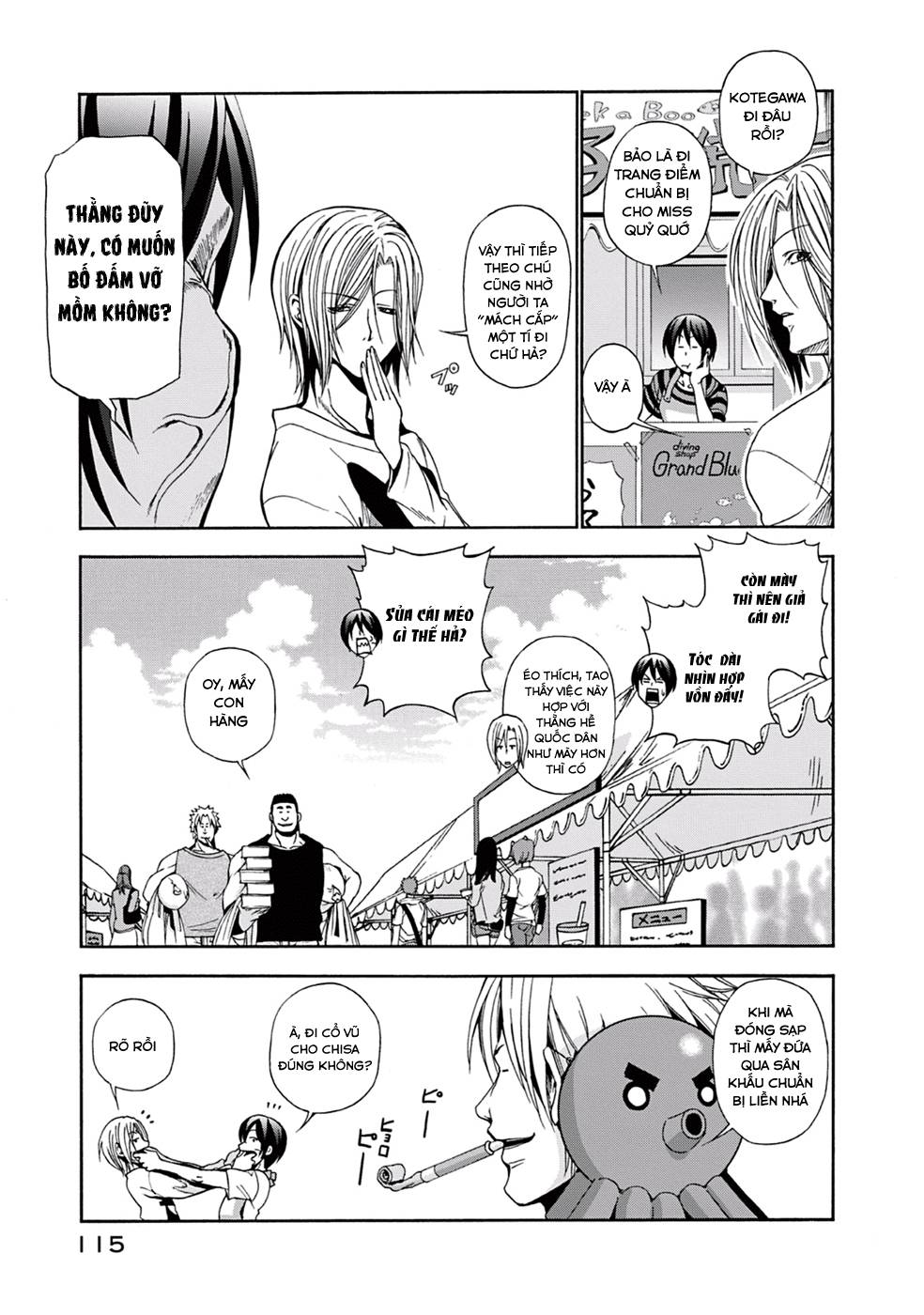 Grand Blue Chapter 7 - Trang 2