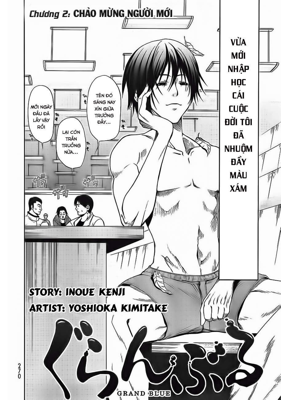 Grand Blue Chapter 2 - Trang 2