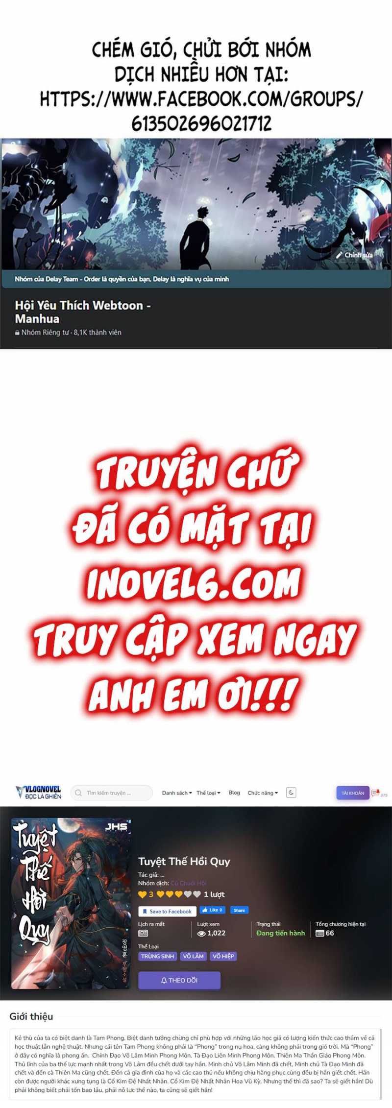 Tuyệt Thế Hồi Quy Chapter 2 - Trang 2